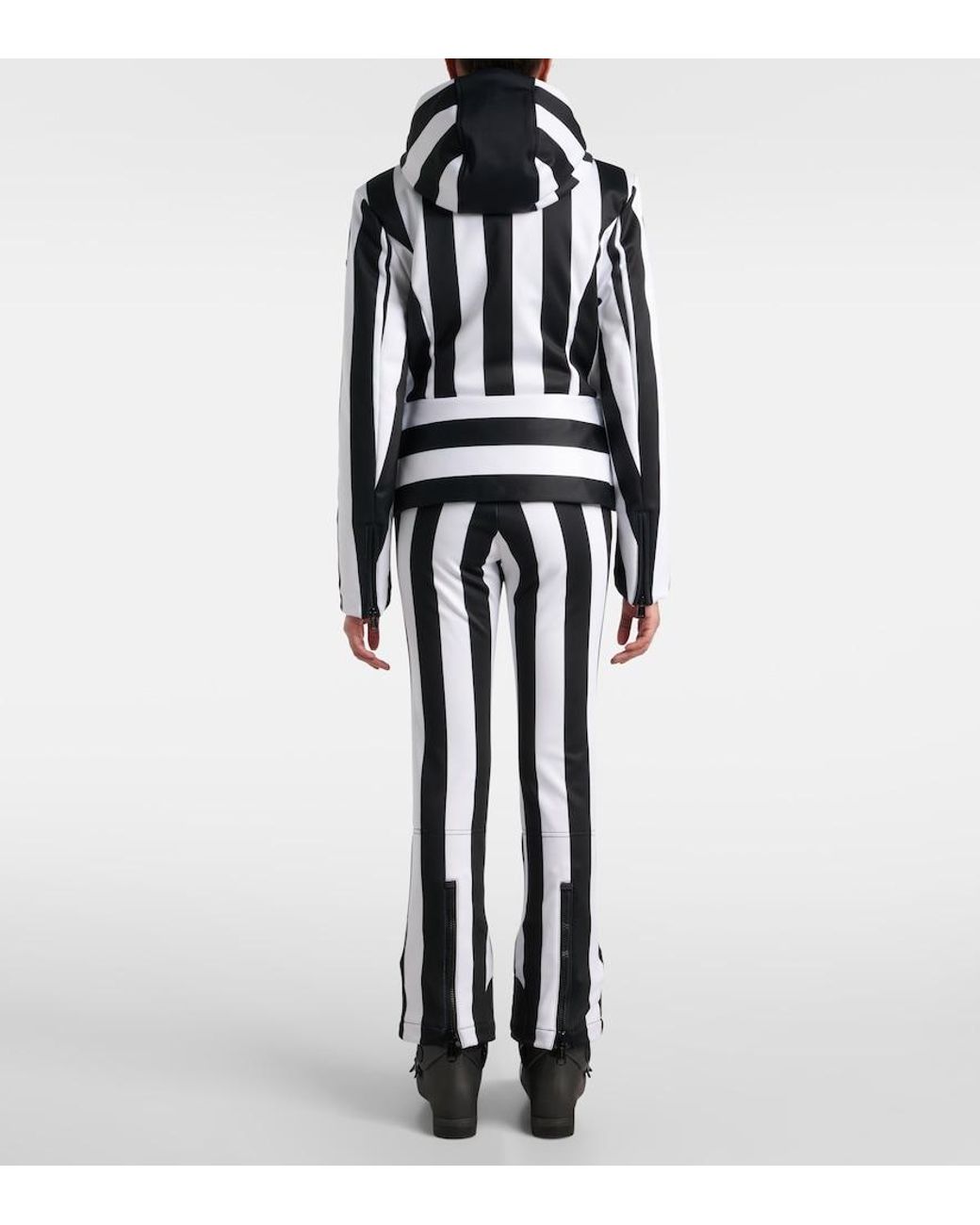 Goldbergh Black Linea Striped Ski Jacket