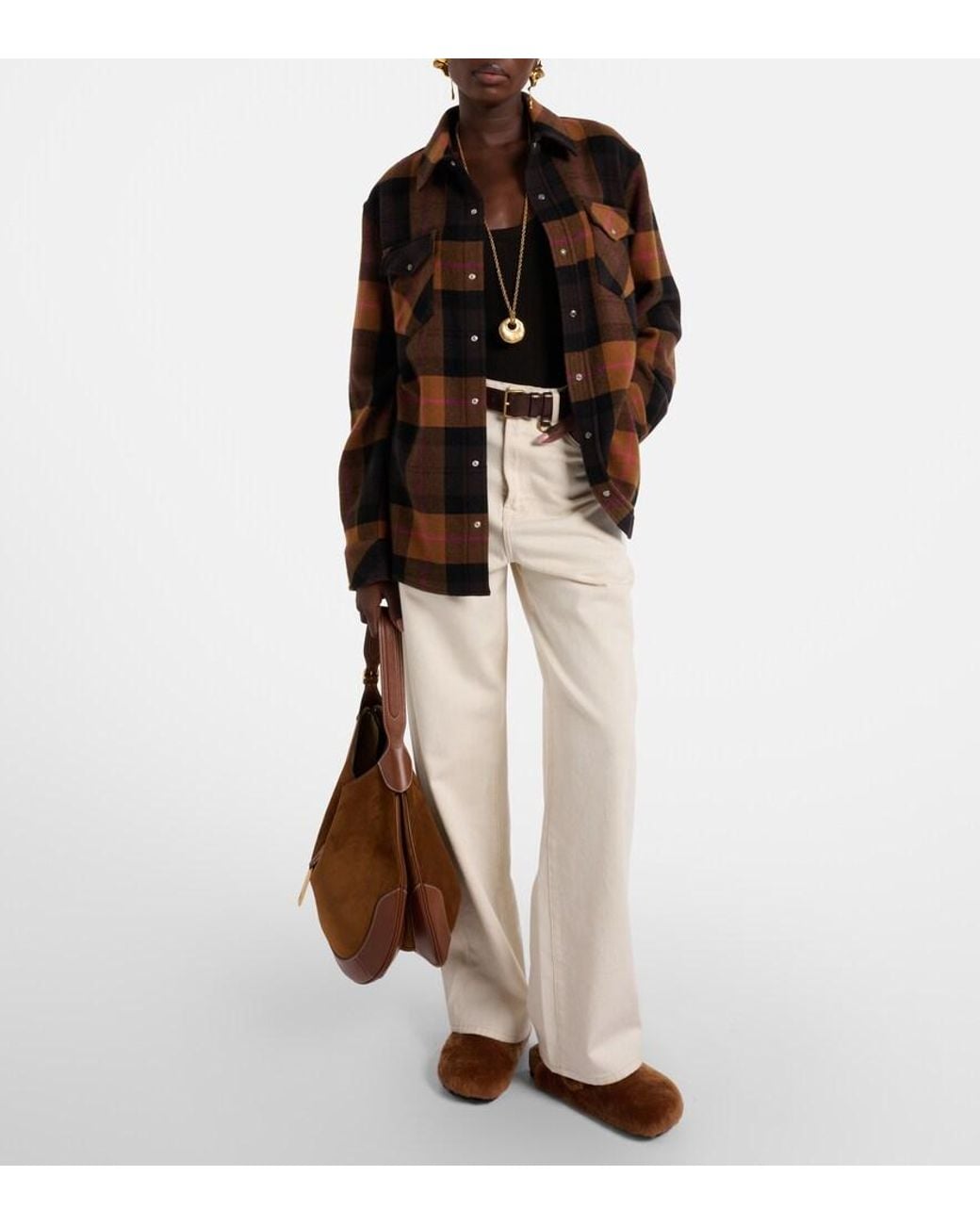 Birkenstock Brown Boston Shearling Clogs