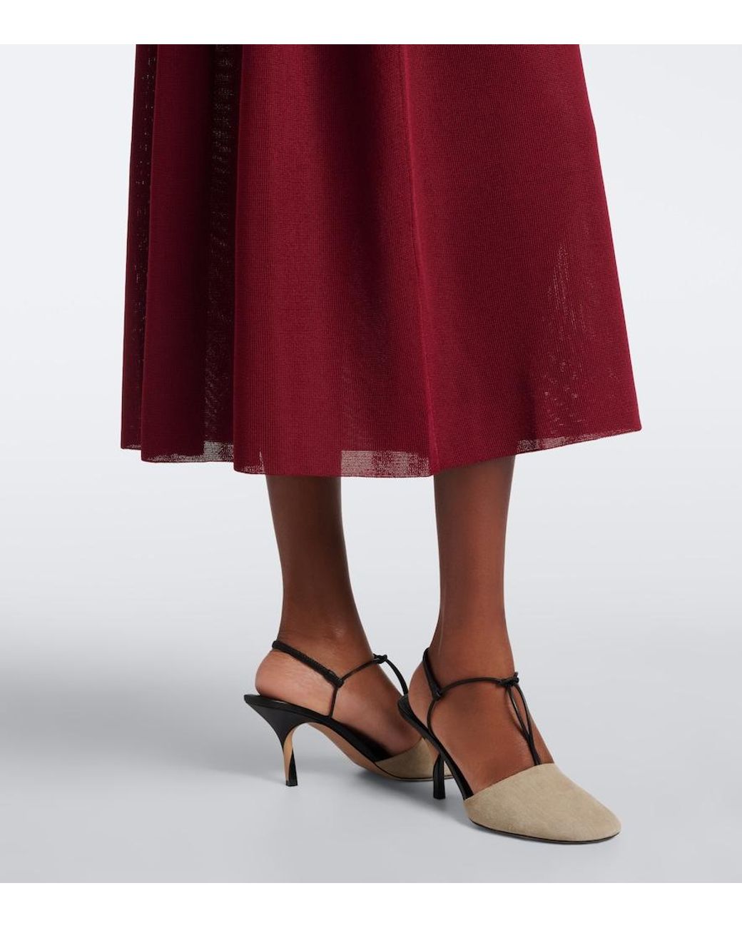 Altuzarra Purple Lollie Knitted Midi Dress