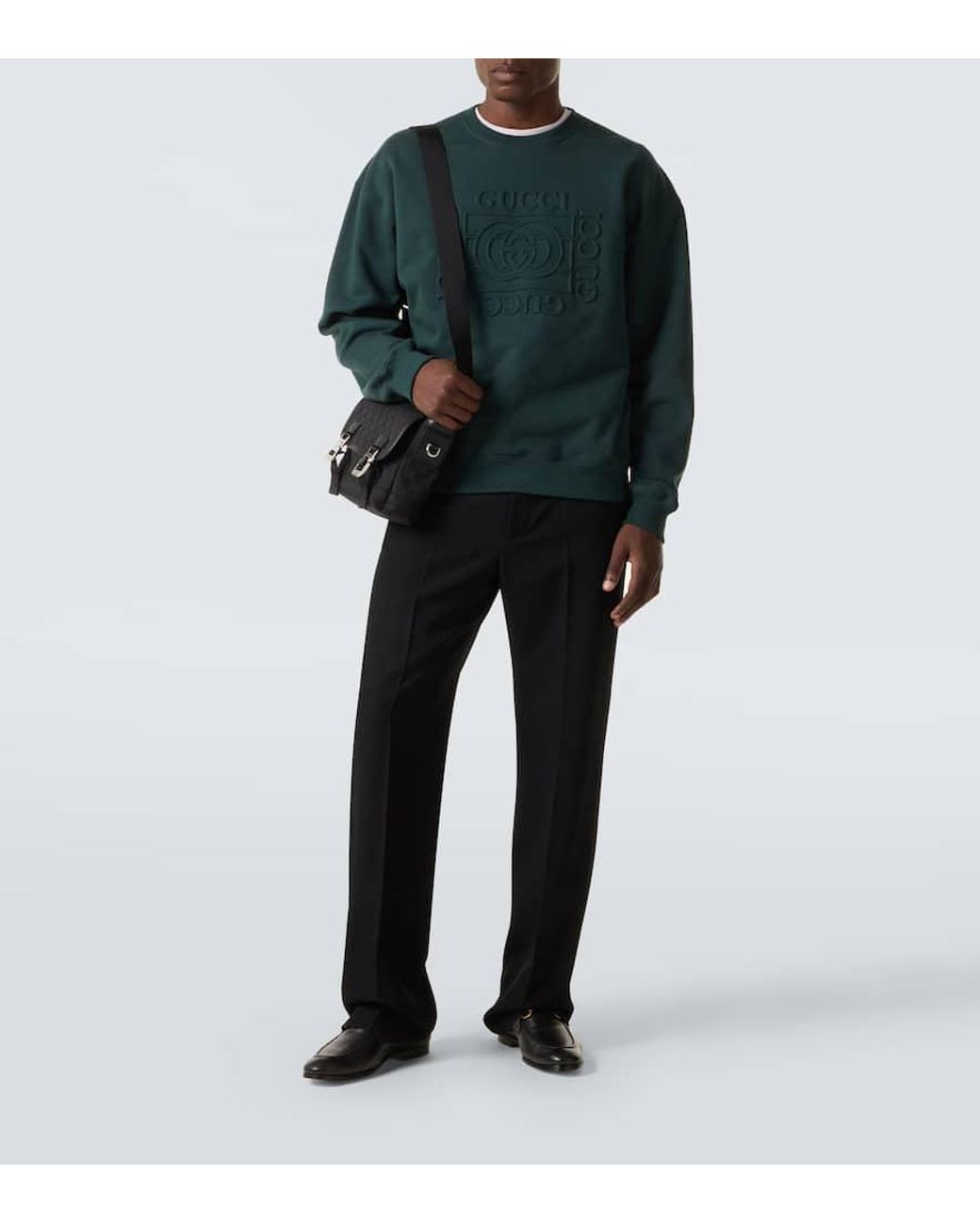 Gucci Messenger Bag Gg in Black für Herren