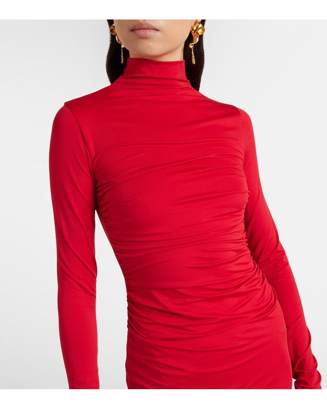 Altuzarra Red Jazmina Maxi Dress