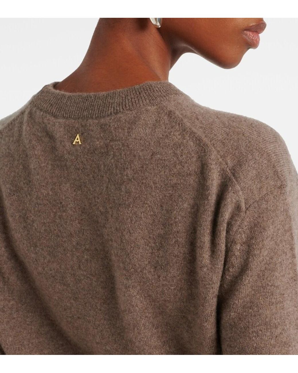 Altuzarra Brown Nalini Cashmere Sweater