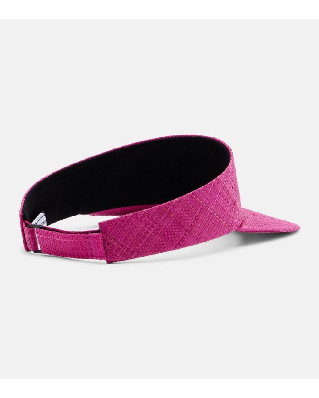 Ruslan Baginskiy Pink Logo Straw Visor
