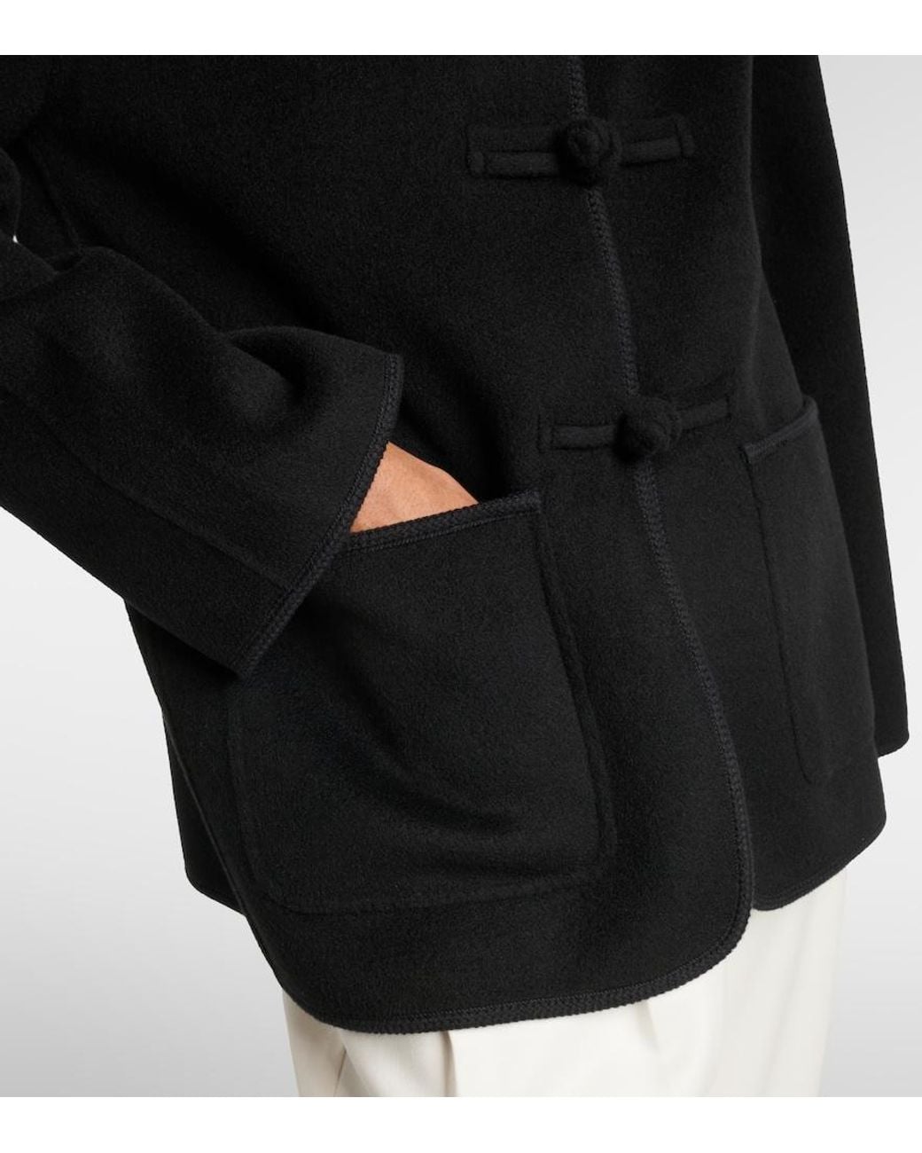 Rohe Black Wool Jacket