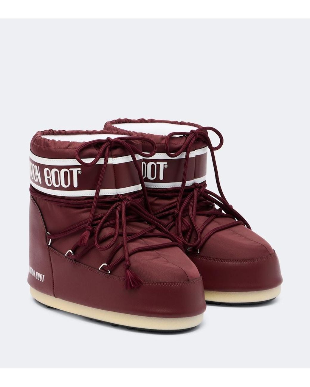 Moon Boot Red Icon Low Snow Boots