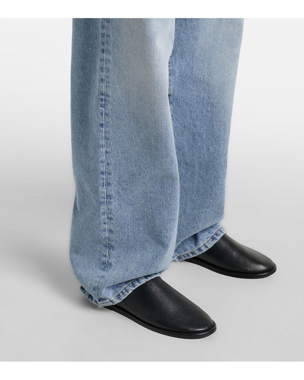Jeans Anchos Rohe de color Blue