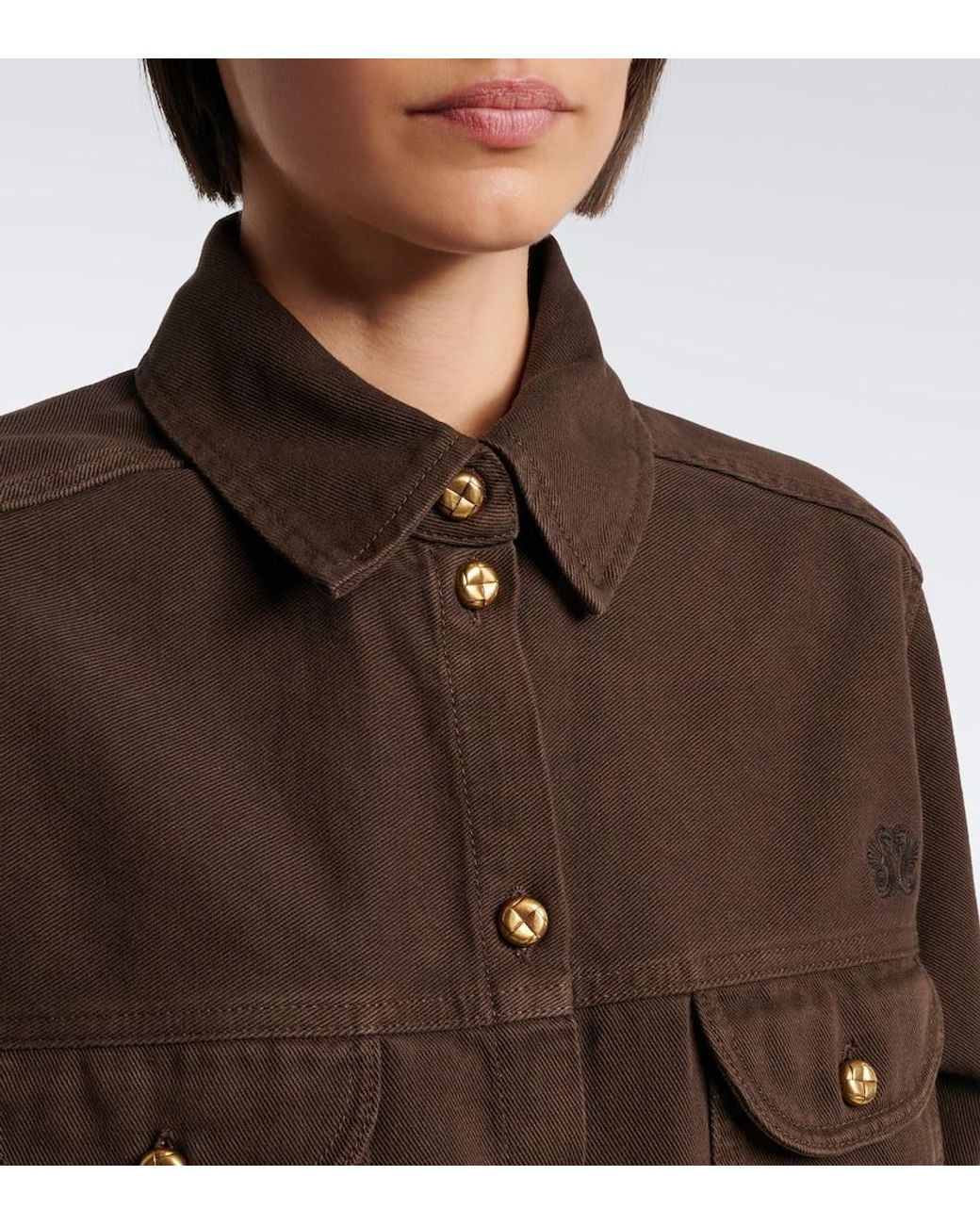 Blazé Milano Black Berber Denim Shirt