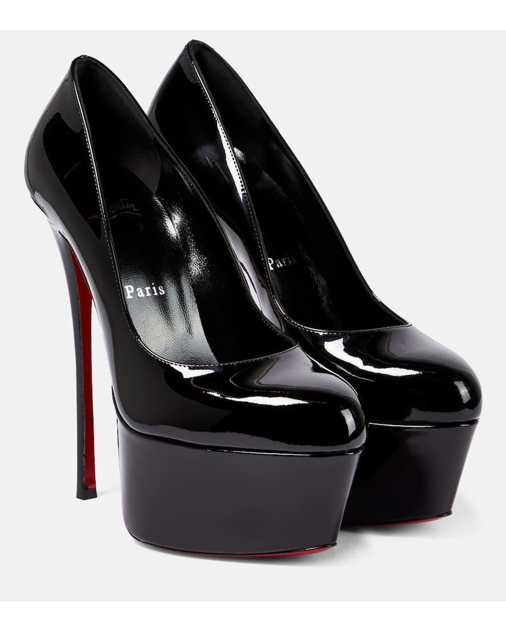 louboutin black red bottoms