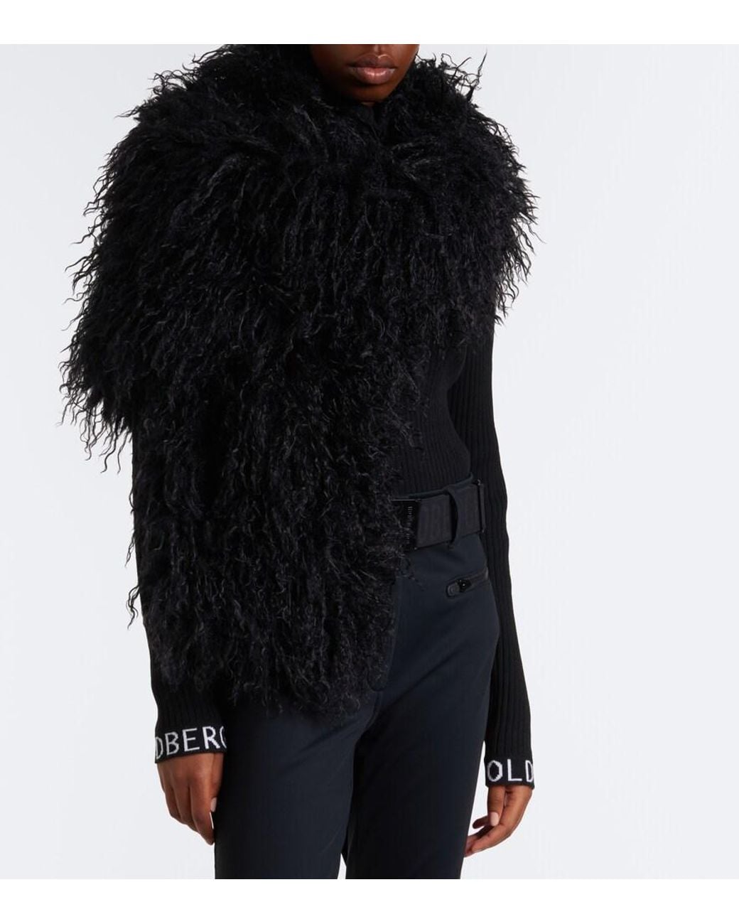 Goldbergh Black Yamara Scarf