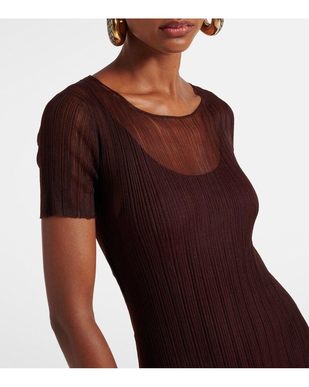 Robe Midi Jonathan Simkhai en coloris Red