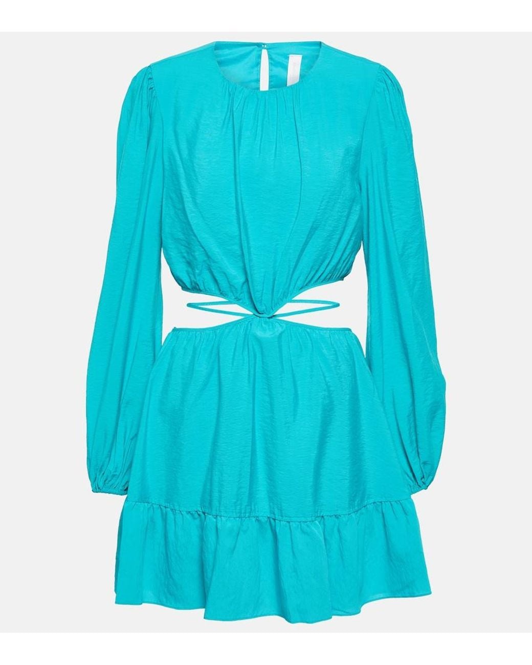 Jonathan Simkhai Blue Minikleid Issy