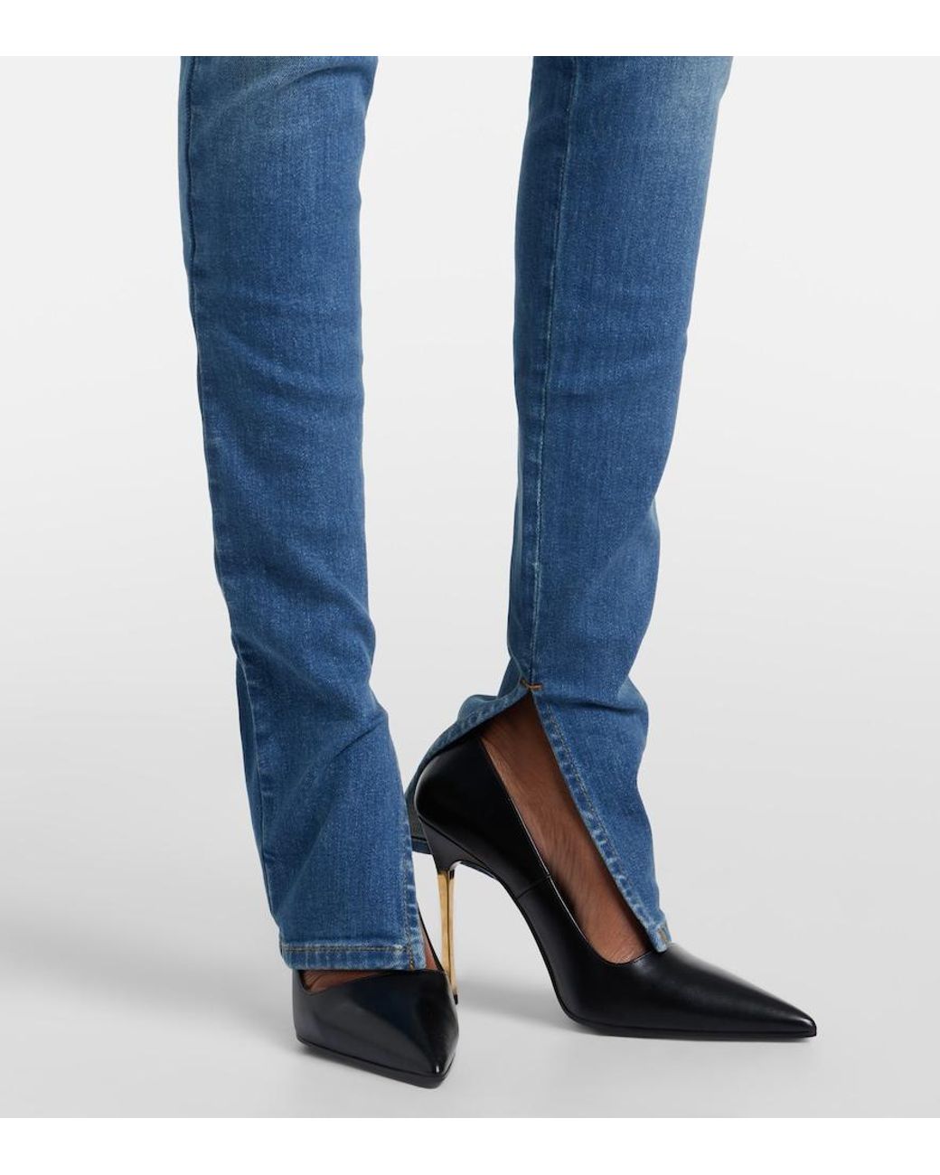 Gucci Blue Skinny Jeans