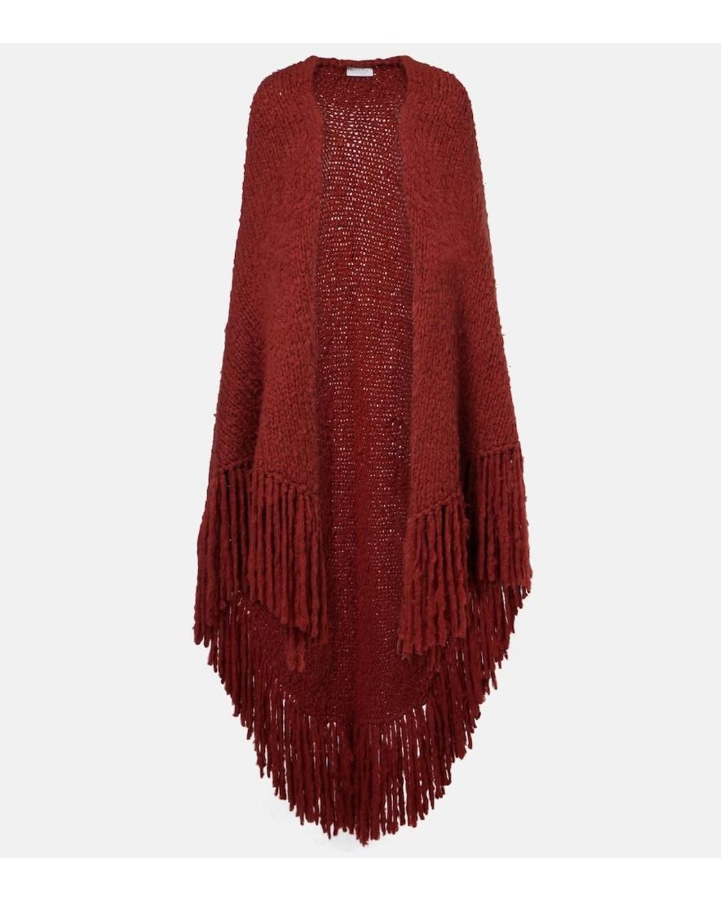 Gabriela Hearst Red Lauren Cashmere Wrap