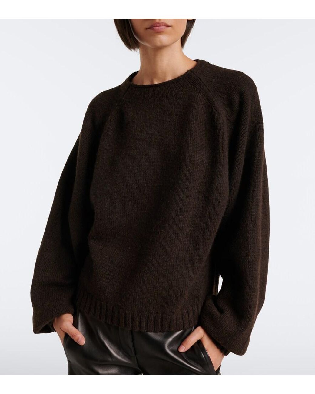 Khaite Black Simone Cashmere Sweater