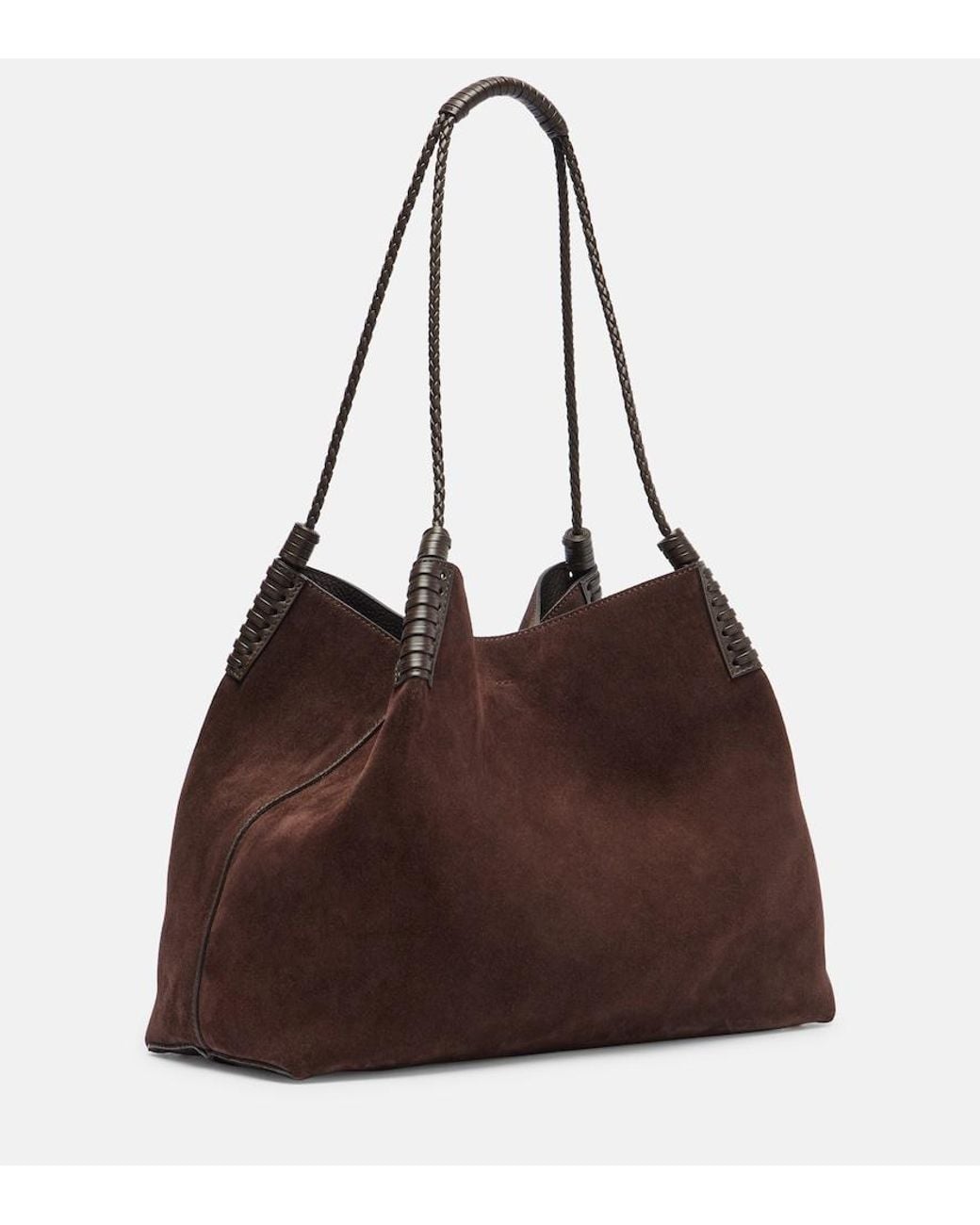 Bolso Libra Medium De Ante Etro de color Brown