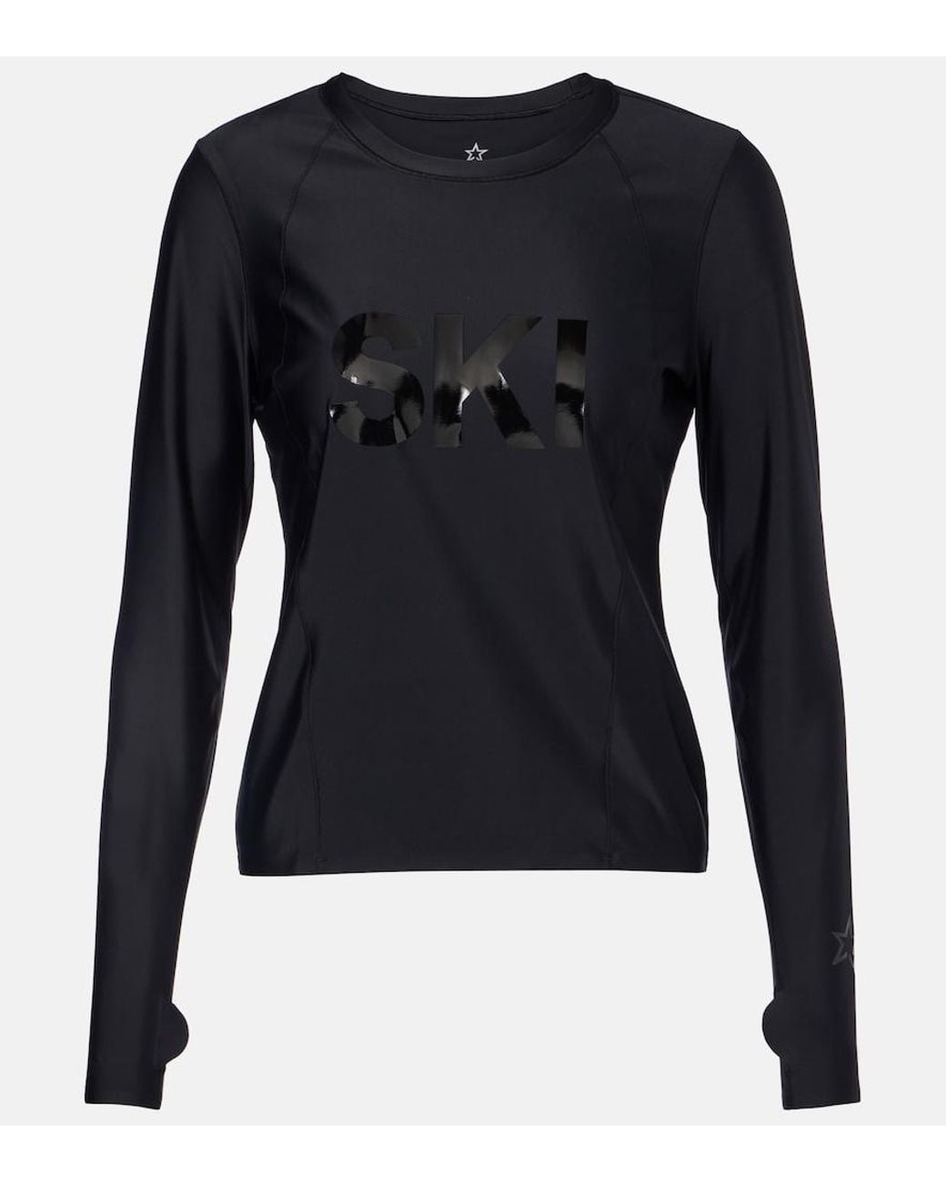Perfect Moment Blue Ski Crew Ski Top