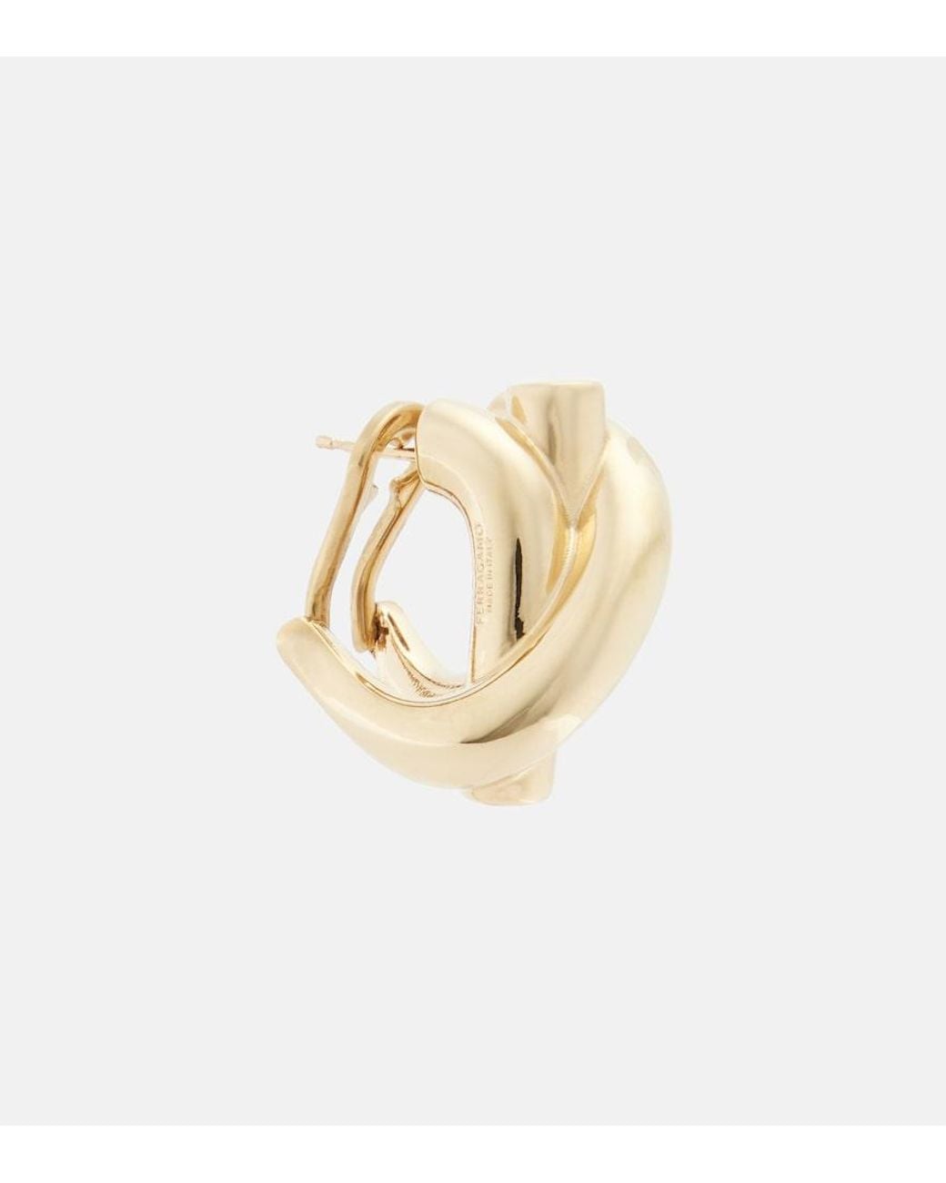 Ferragamo Metallic Plated Earrings