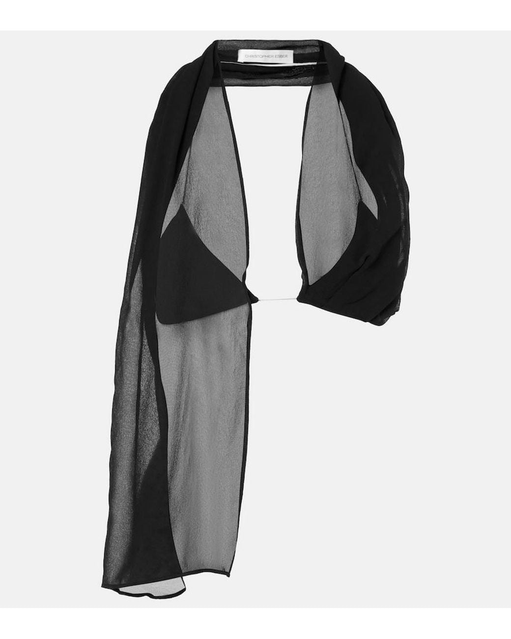 Top di Christopher Esber in Black