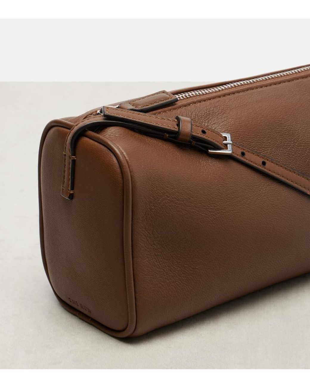 The Row Brown Henkeltasche '90S Aus Leder