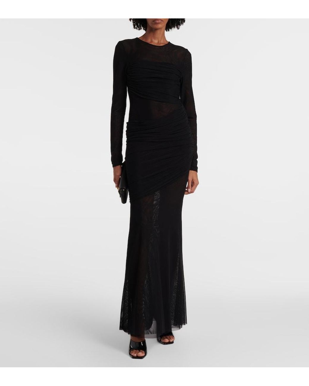 Bananhot Black Olivia Maxi Dress