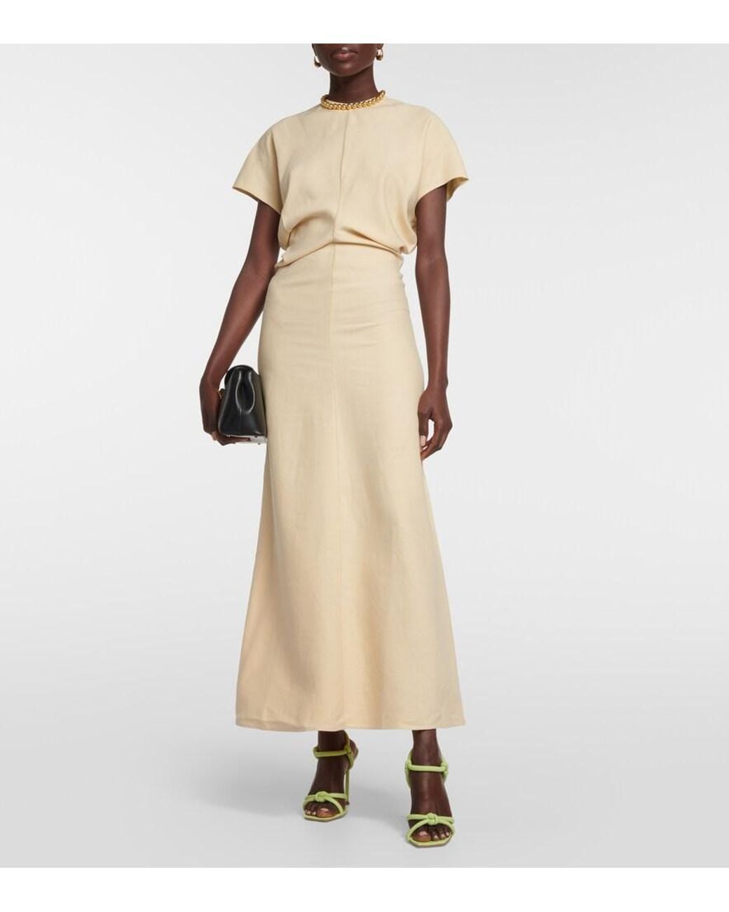 Gianvito Rossi Green Juno Leather Sandals