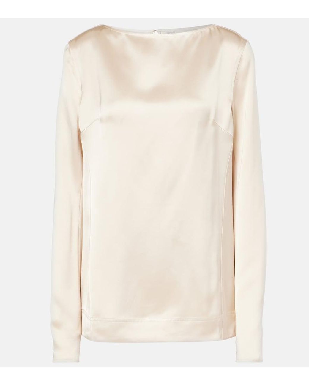 Totême Natural Satin Top