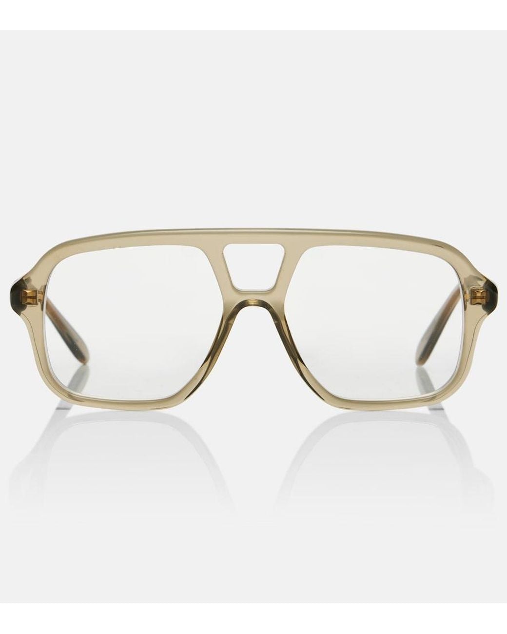 Loewe Brown Slim Navigator Glasses
