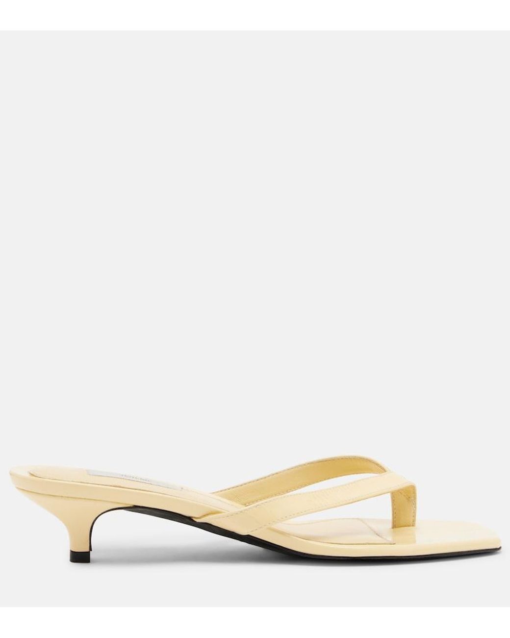 Totême Natural Leather Thong Sandals