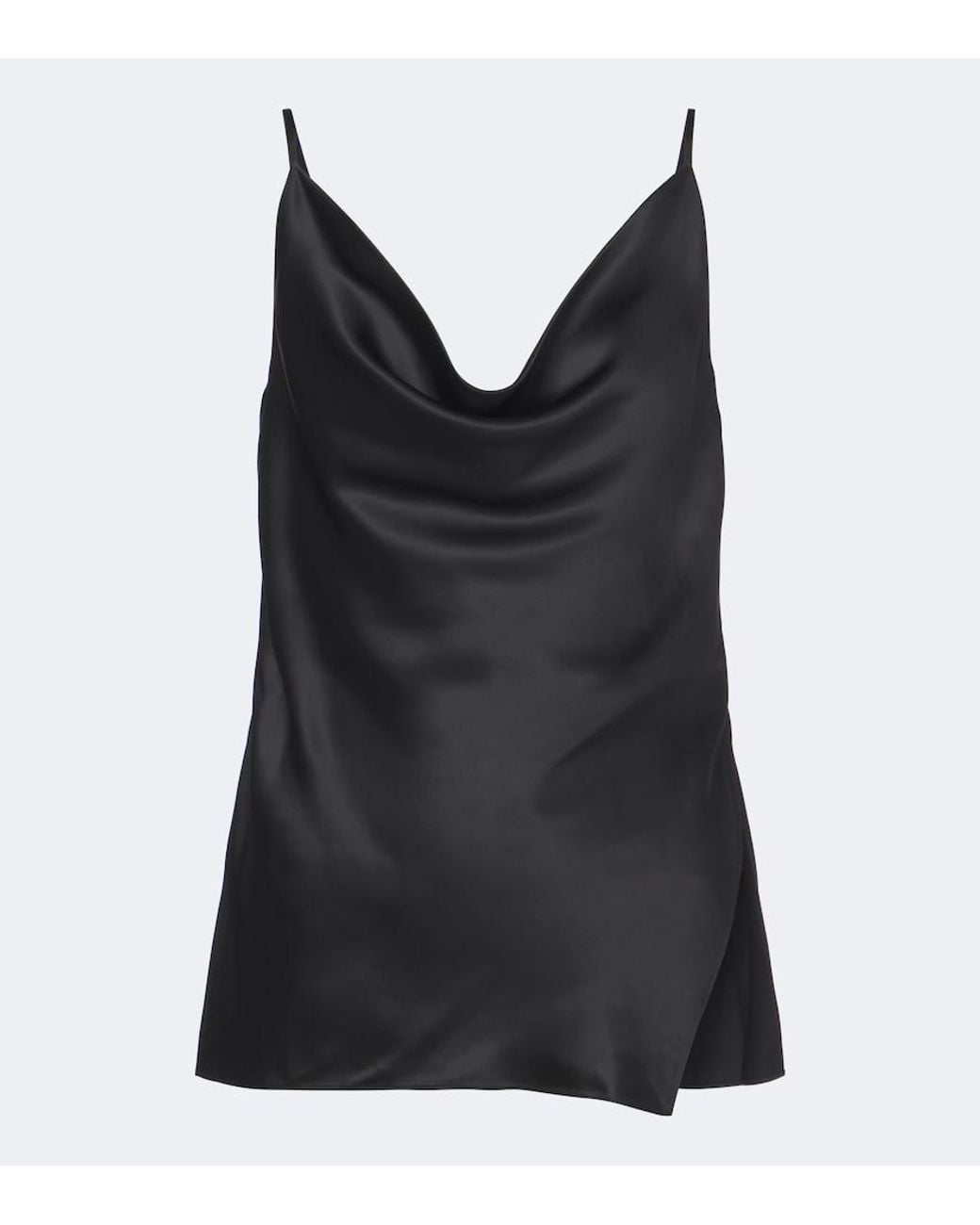 Acne Black Satin Camisole