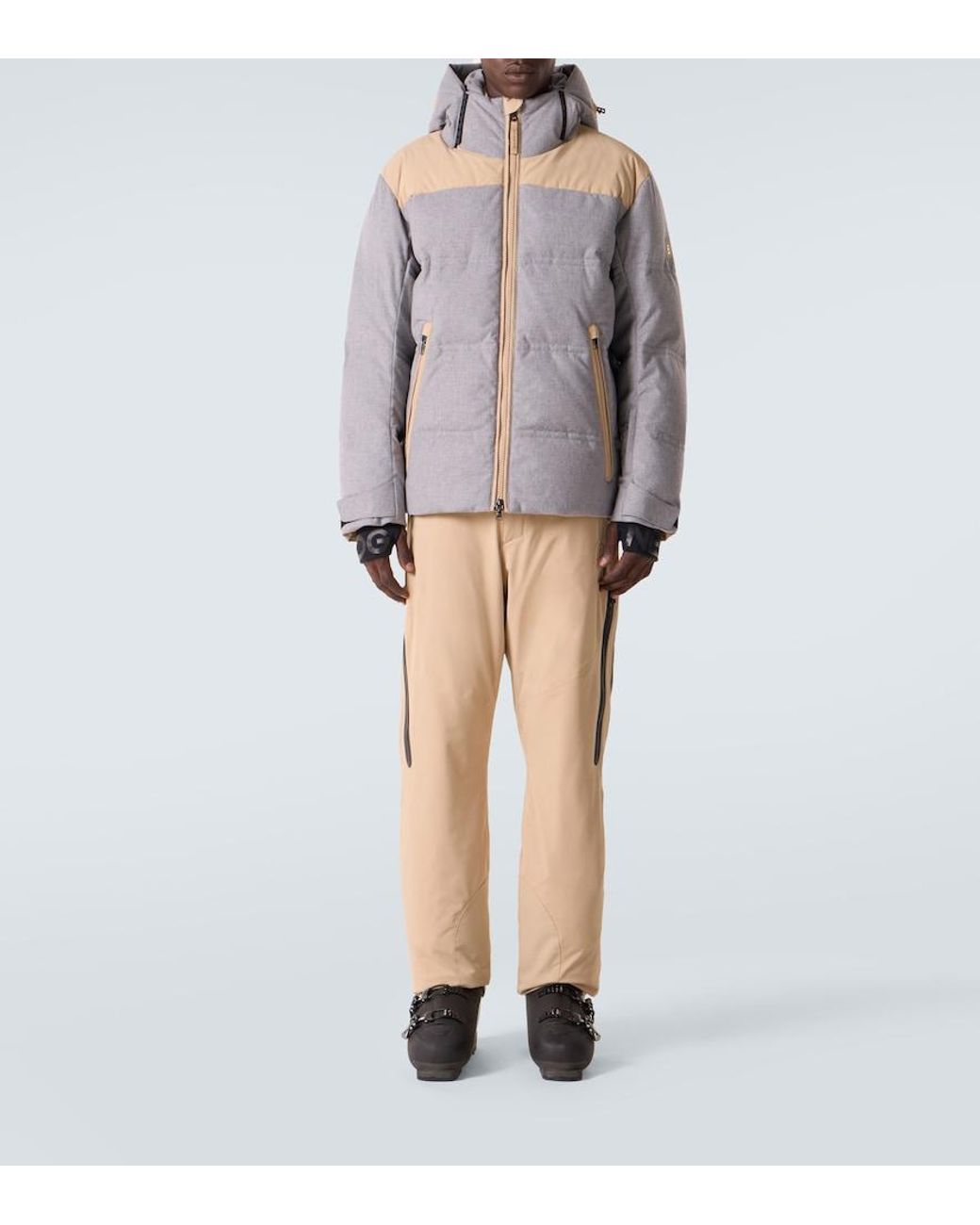 Giacca Da Sci Wali Con Cappuccio di Bogner in Gray da Uomo