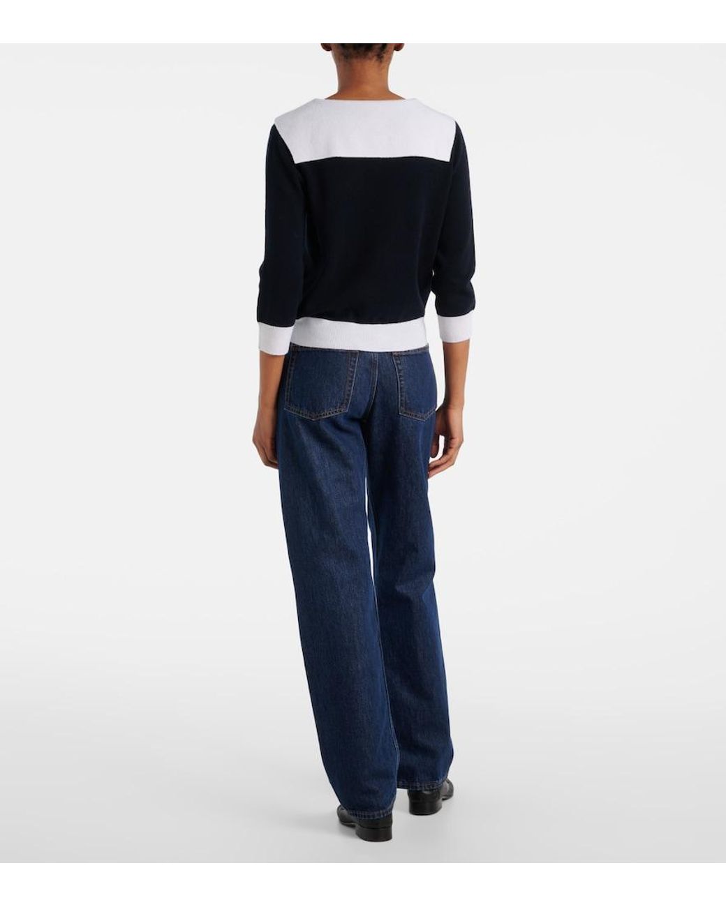 Jardin Des Orangers Blue Cashmere Cardigan