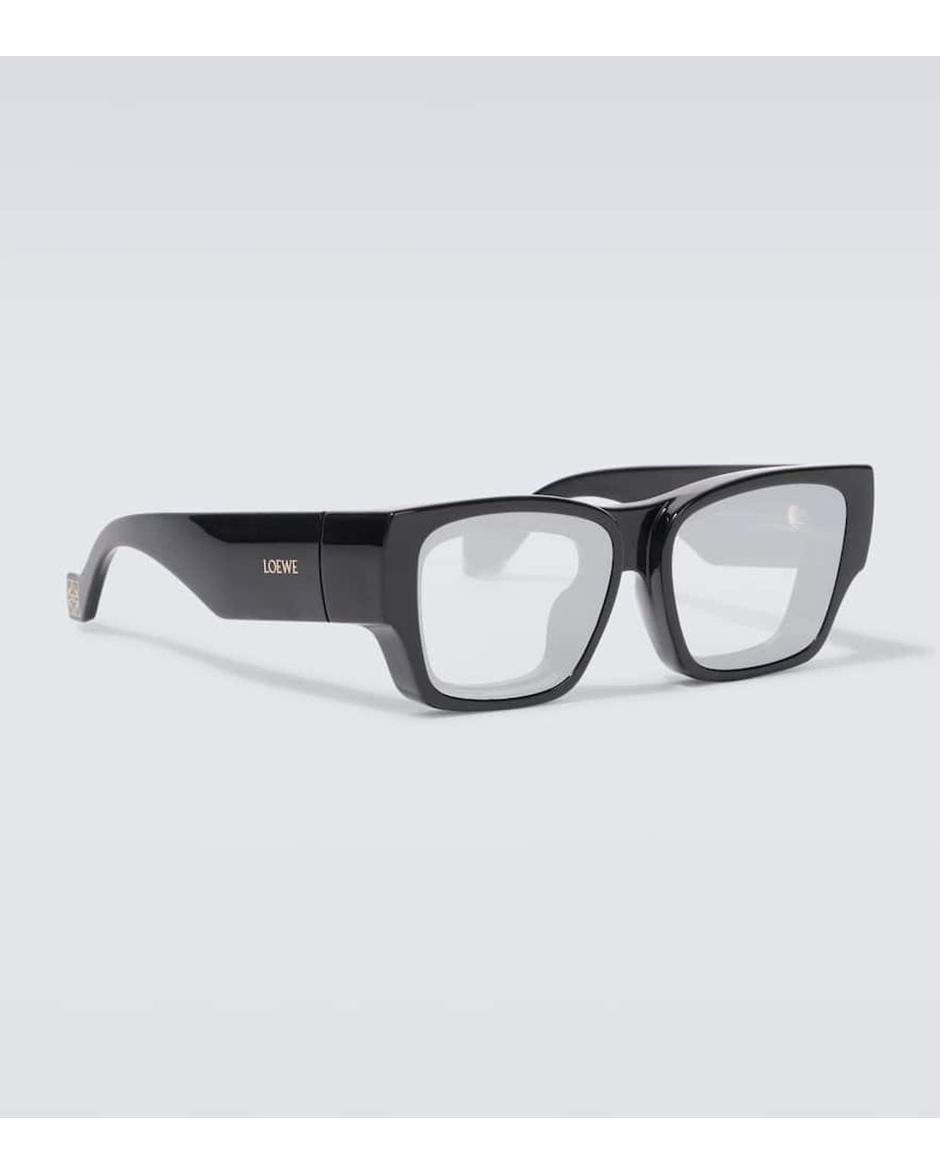 Loewe Brown Square Glasses for men