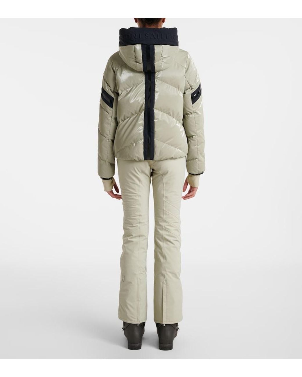 Toni Sailer Gray Helena Glimmer Ski Jacket