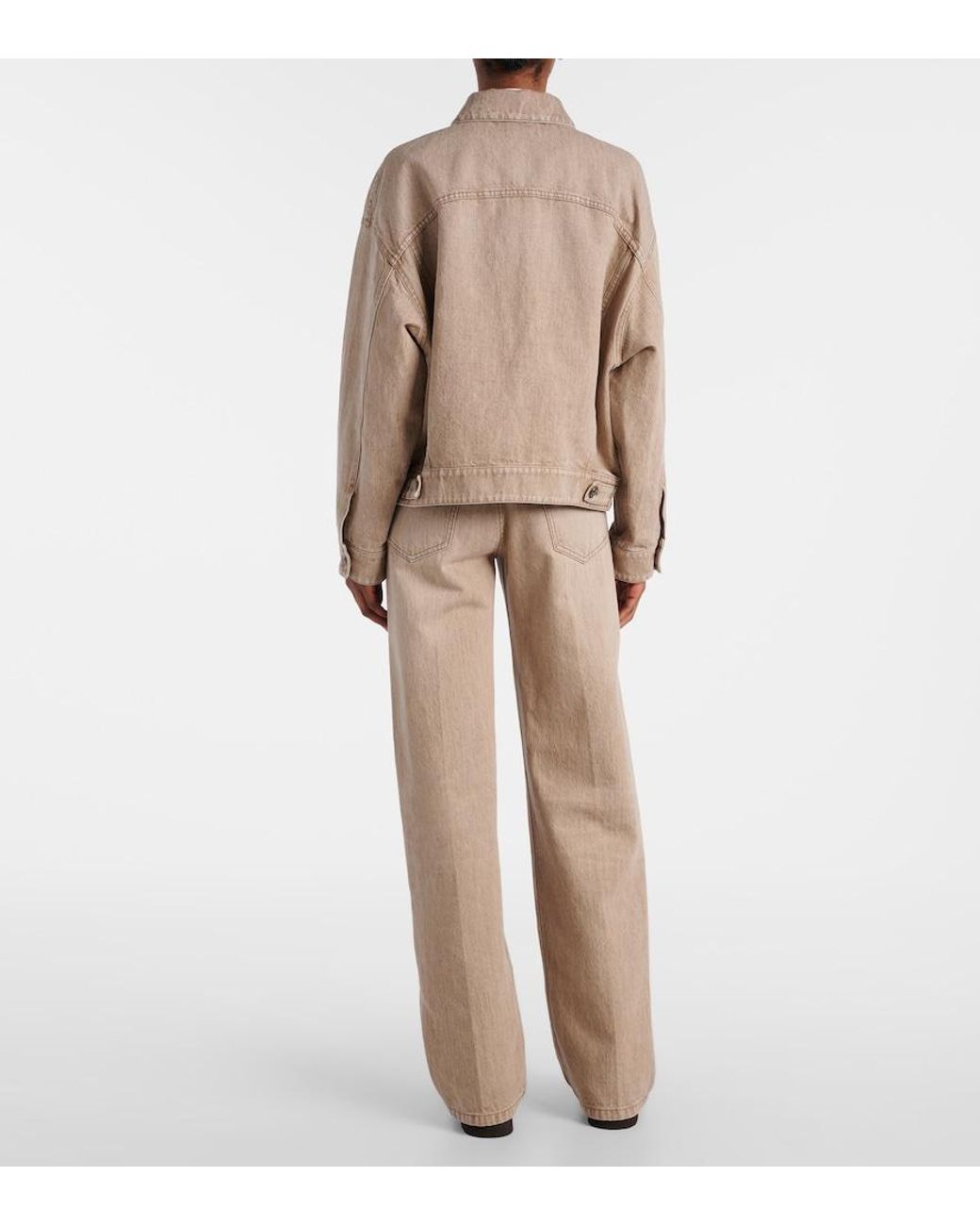Brunello Cucinelli Natural Denim Jacket