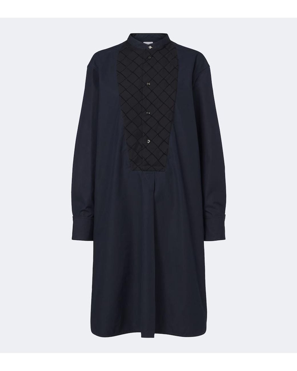 Bottega Veneta Blue Cotton Poplin Tunic