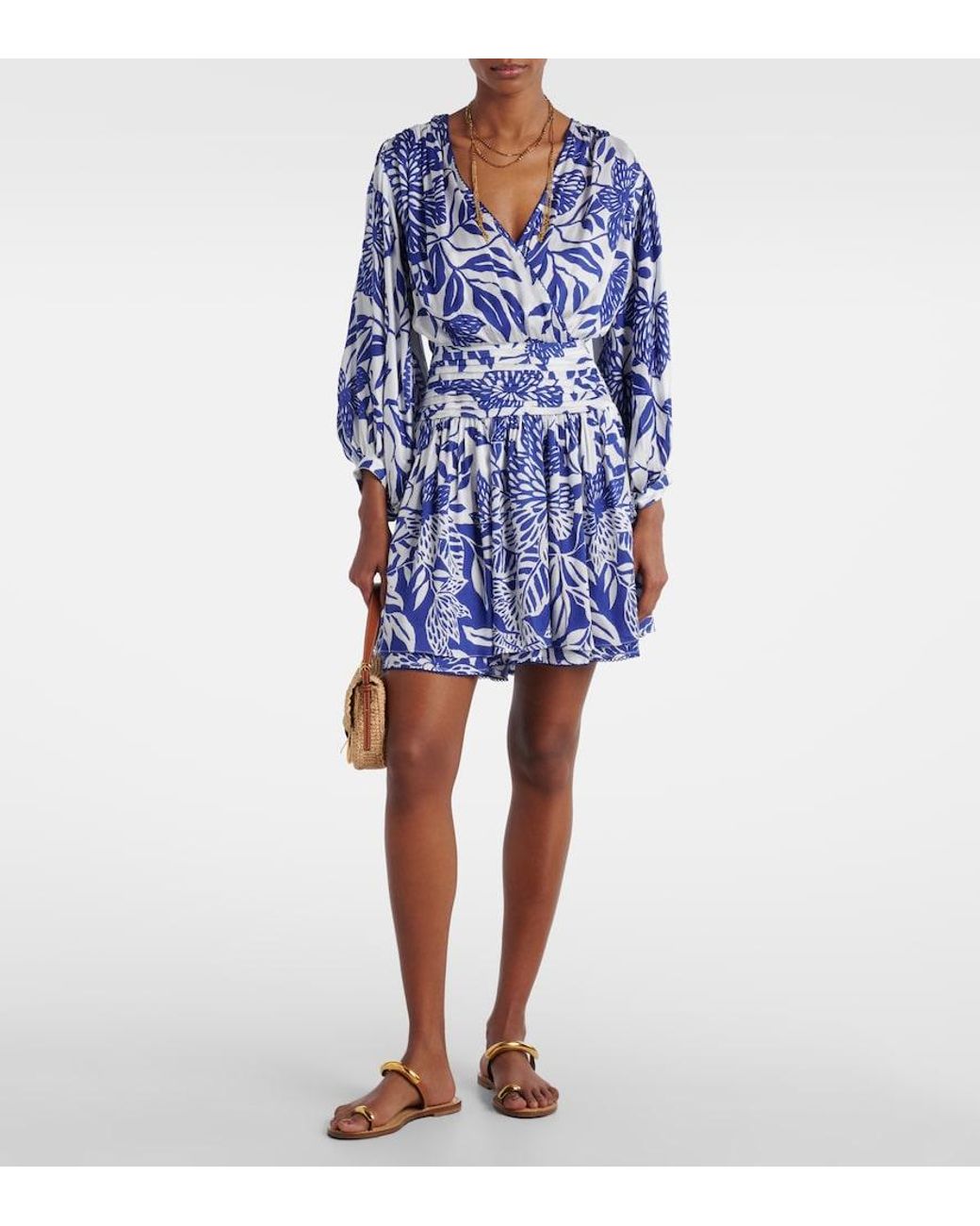 Poupette Blue Coleen Minidress
