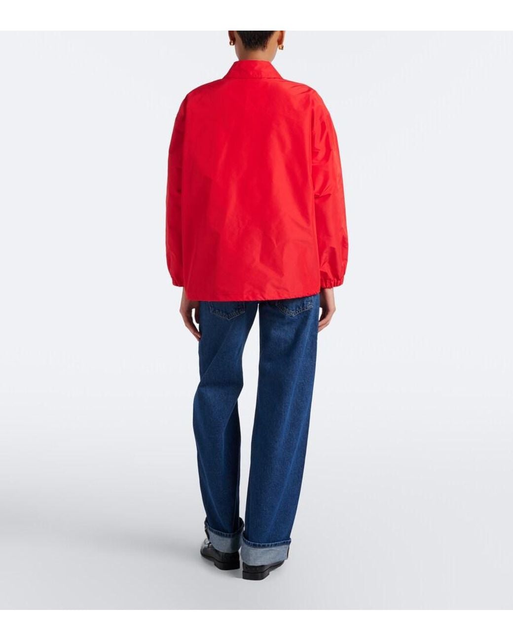 FRAME Blue Low Bow Wide-Leg Jeans