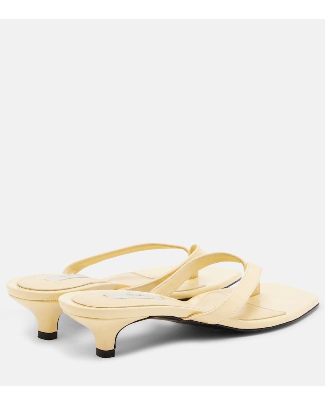 Totême Natural Leather Thong Sandals