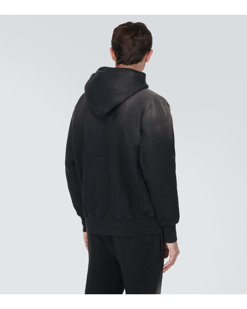 Les Tien Cotton Jersey Hoodie in Blue for Men | Lyst