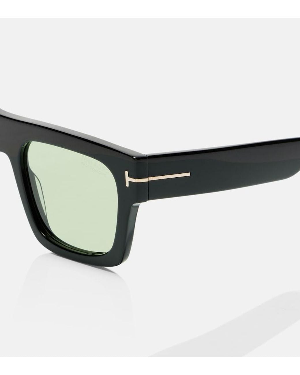 Tom Ford Brown Fausto Square Sunglasses