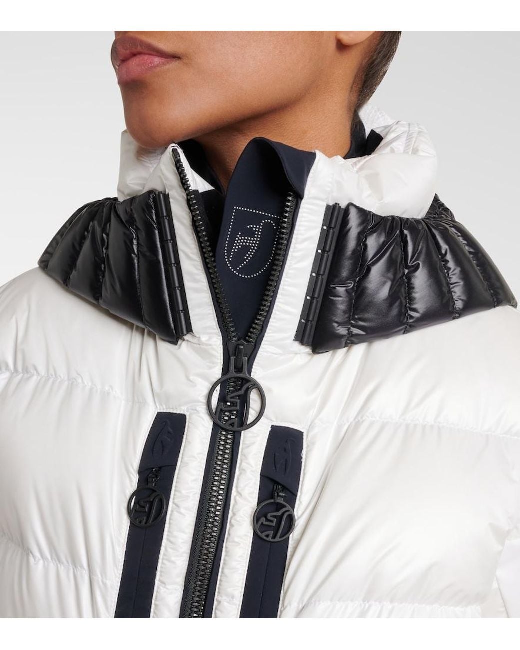 Toni Sailer White Bernadette Ski Jacket