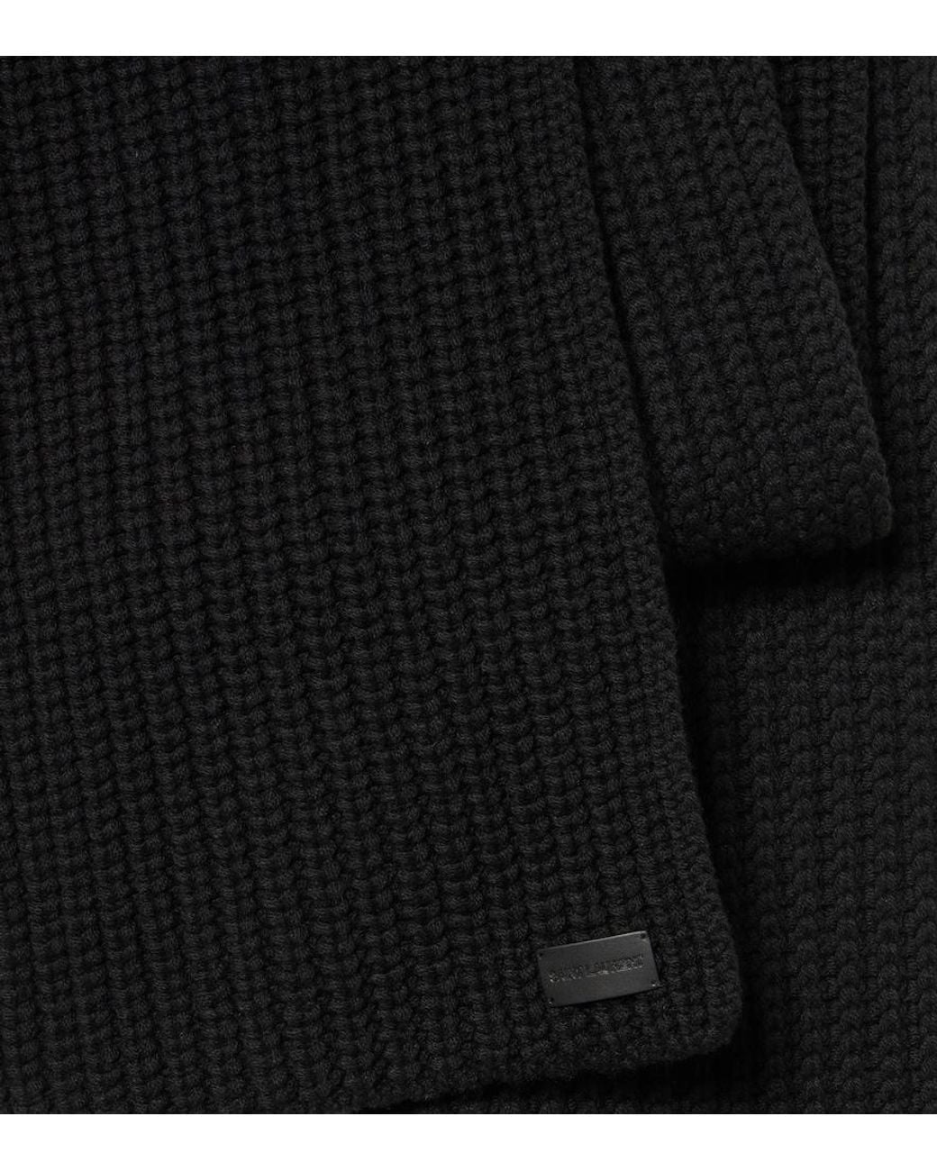 Sciarpa di Saint Laurent in Black