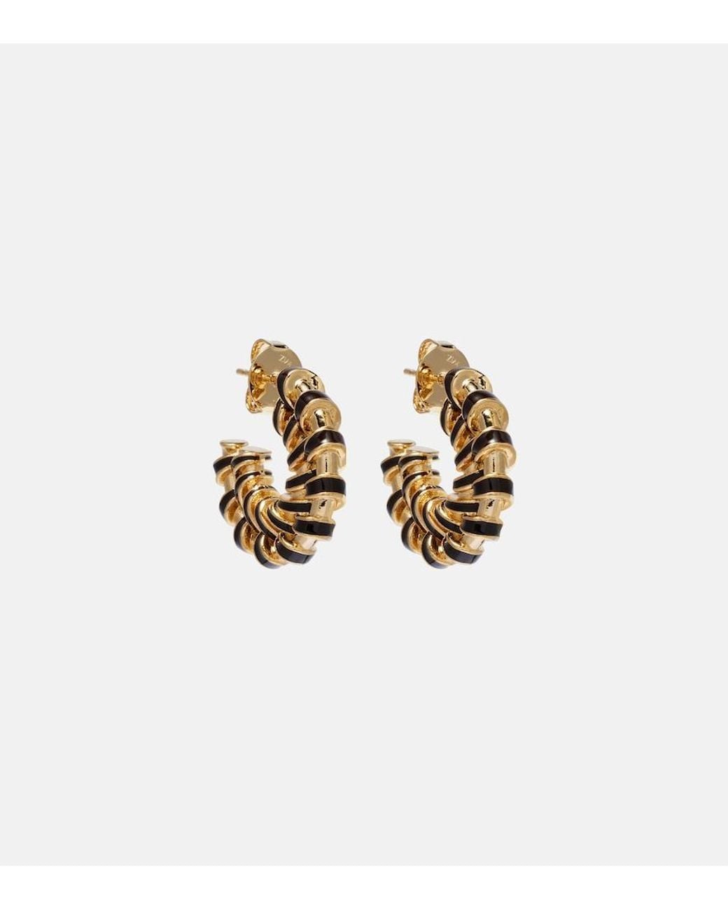 Zimmermann Metallic Loop-Plated Hoop Earrings
