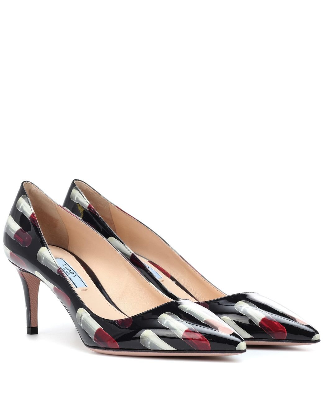 Prada lipstick sale shoes