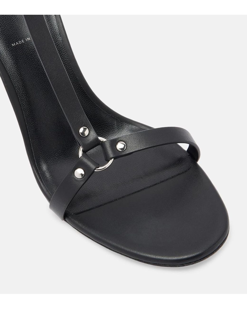 Tom Ford Black Leather Sandals