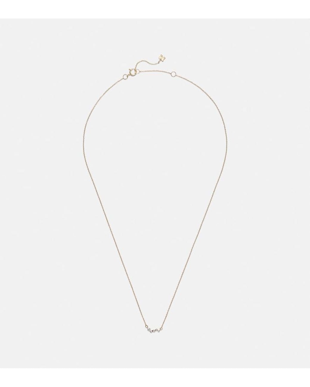 Mateo White 14Kt Necklace With Diamonds