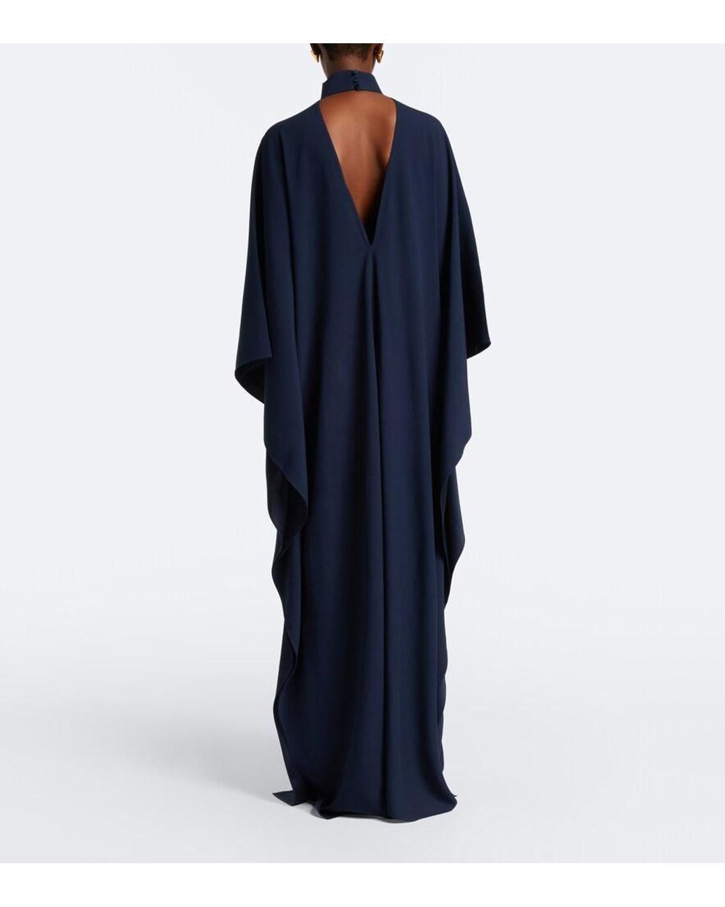 Taller Marmo Blue Ooo Crepe Cady Kaftan