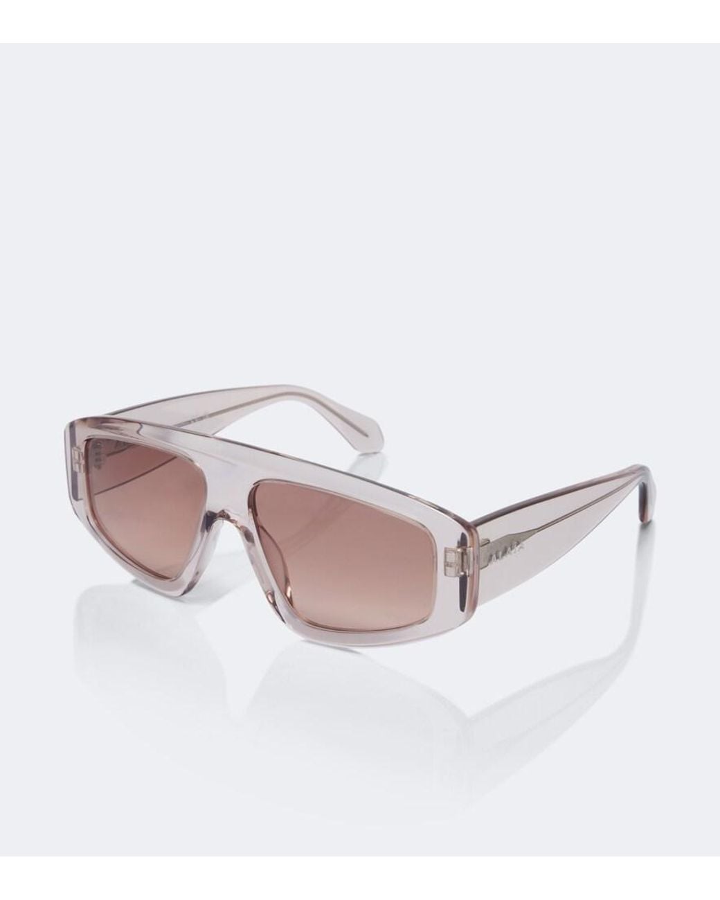 Alaïa Pink Absolu Shield Sunglasses