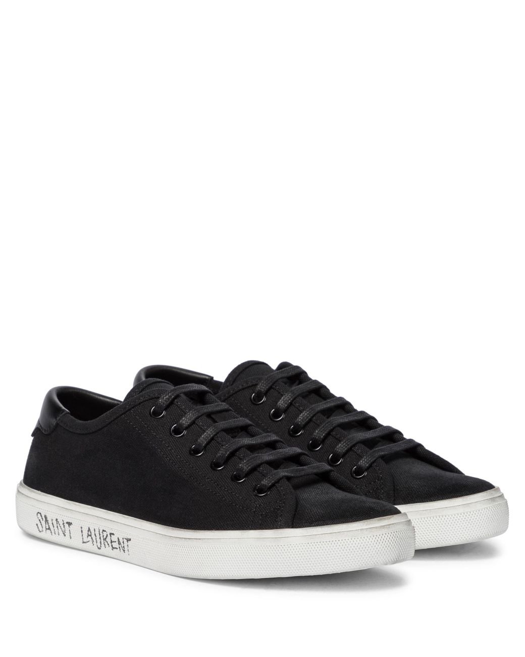 saint laurent malibu canvas sneakers