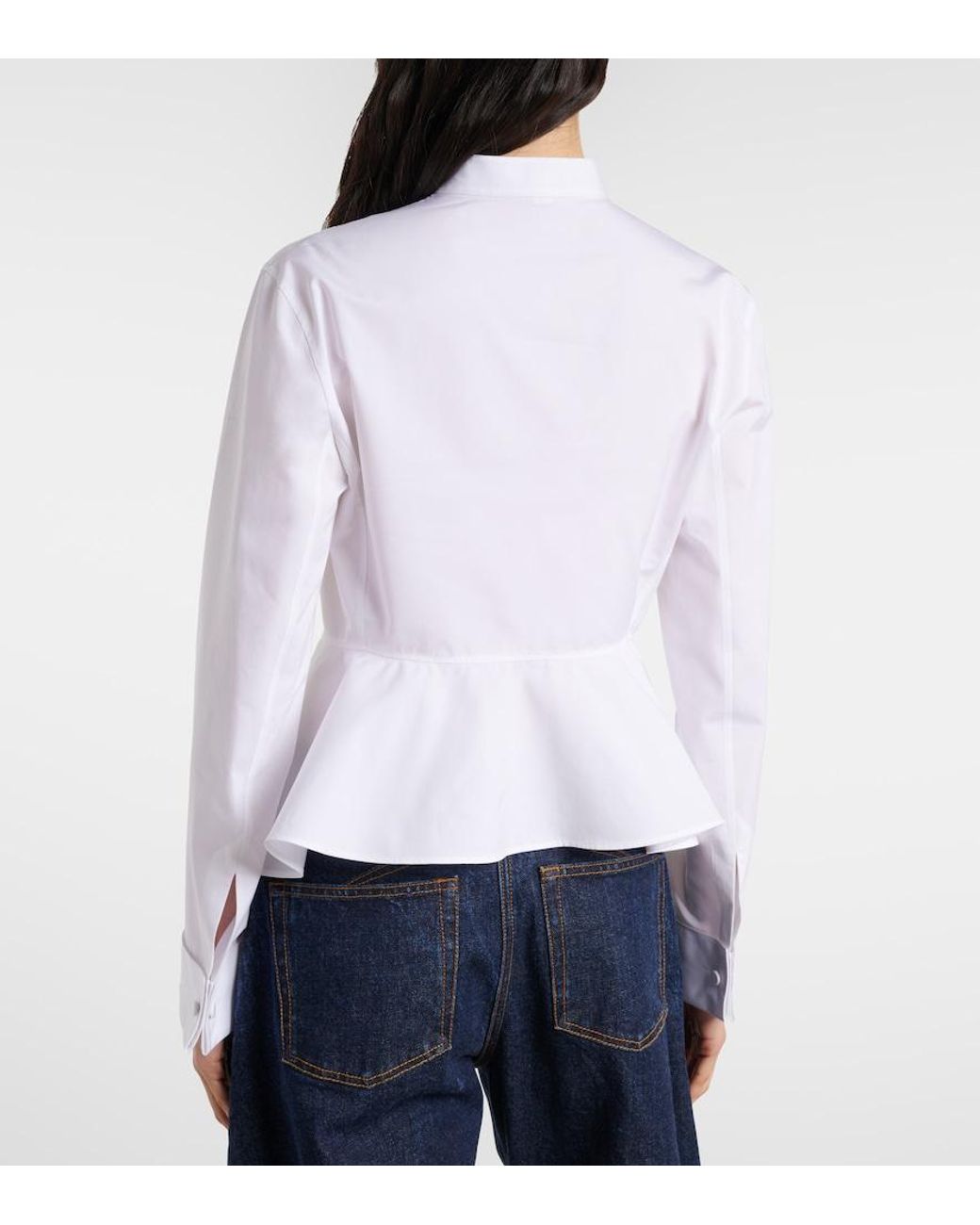 Alaïa White Cotton Shirt